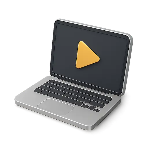 Laptop showing the ability to get an interactive demo call